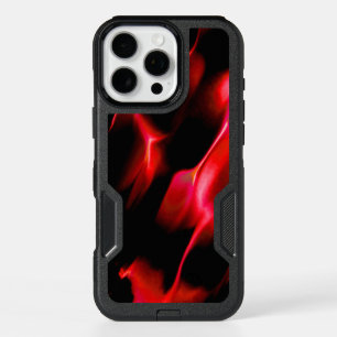Artificial dunes in red shading iPhone 16 pro max case