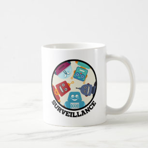 Artificial Intelligence (AI) Surveillance Coffee Mug
