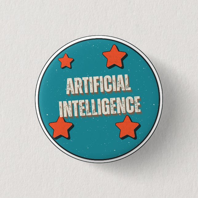 Artificial Intelligence Button (Front)