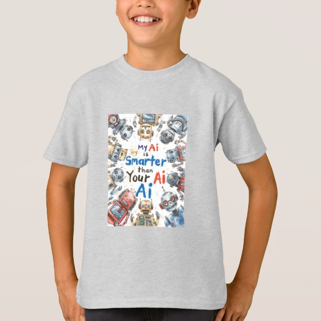 Artificial intelligence competition T-Shirt (Front)
