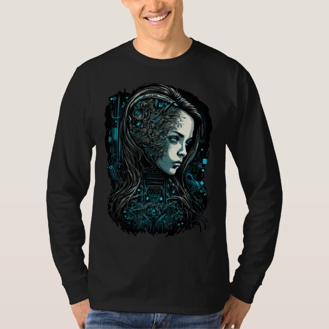 Artificial Intelligence  Computer Science  IT Prof T-Shirt (Front)