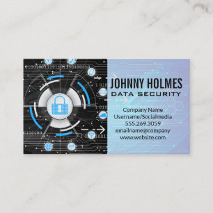 Artificial Intelligence   Cyber Technology Business Card