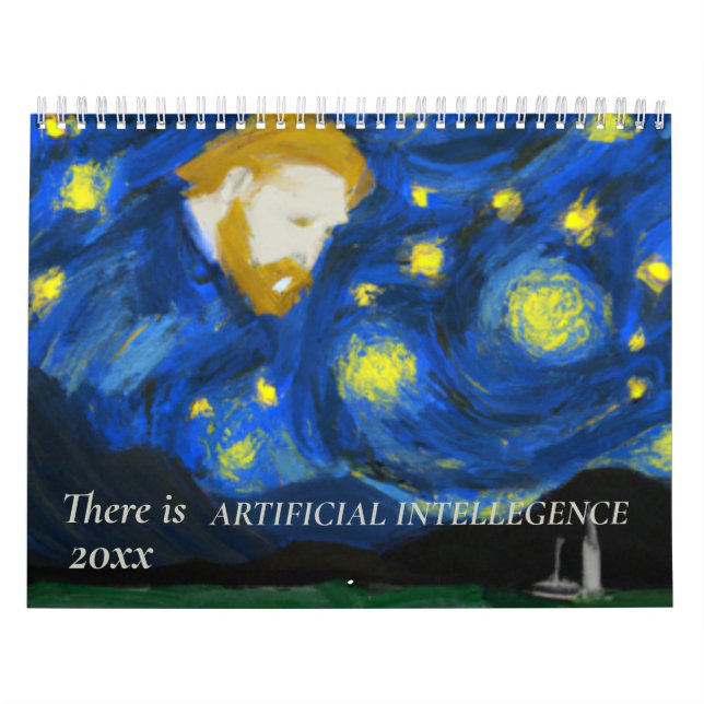 Artificial Intelligence Generated Calendar (Cover)