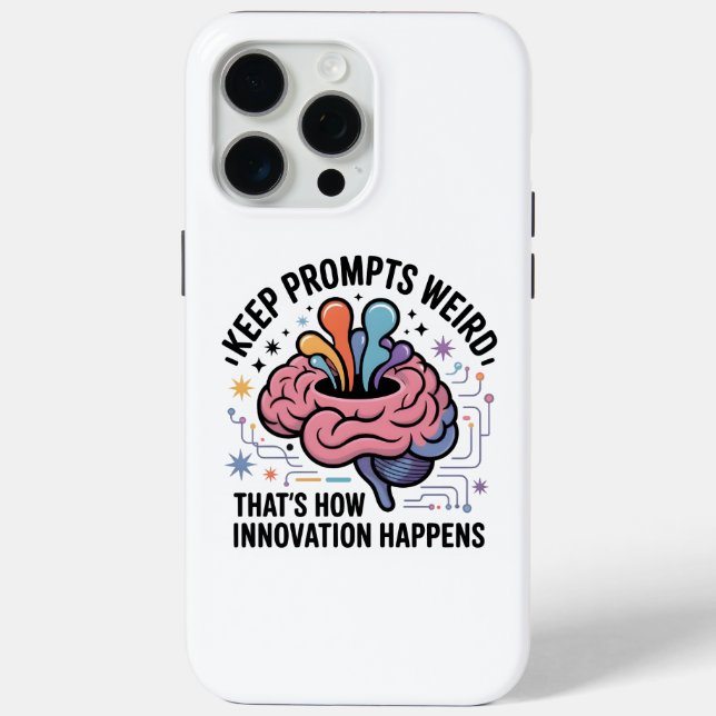 Artificial Intelligence Innovation Brain Design Case-Mate iPhone Case (Back)