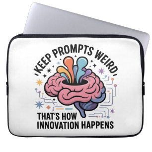 Artificial Intelligence Innovation Brain Design Laptop Sleeve