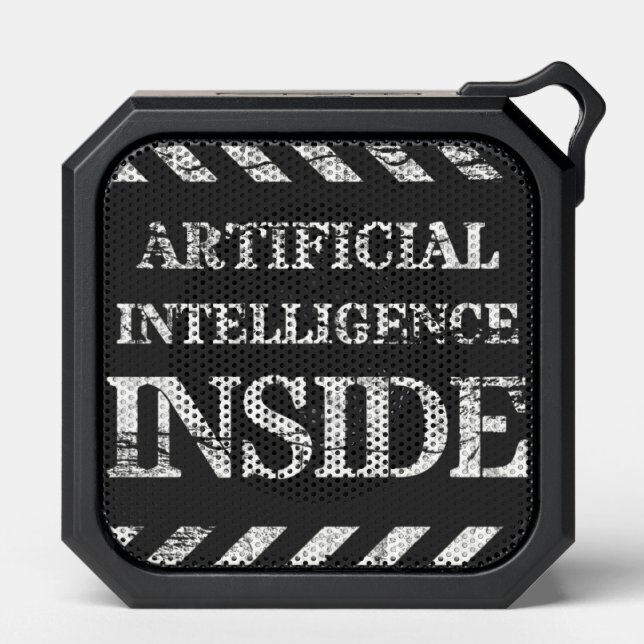 Artificial intelligence inside bluetooth speaker (Front)