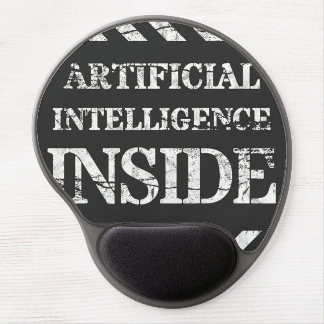Artificial intelligence inside gel mouse pad (Front)