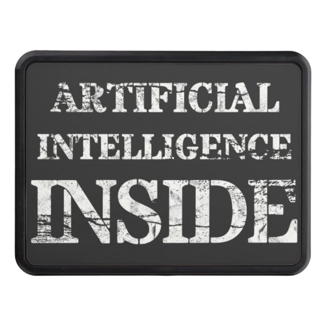 Artificial intelligence inside hitch cover (Front)