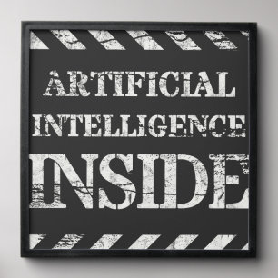 Artificial intelligence inside peel and stick photo tile