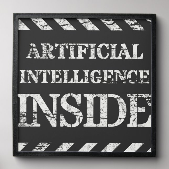 Artificial intelligence inside peel and stick photo tile (Front Set)