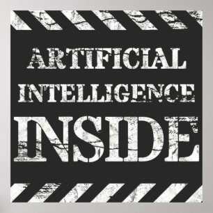 Artificial intelligence inside poster