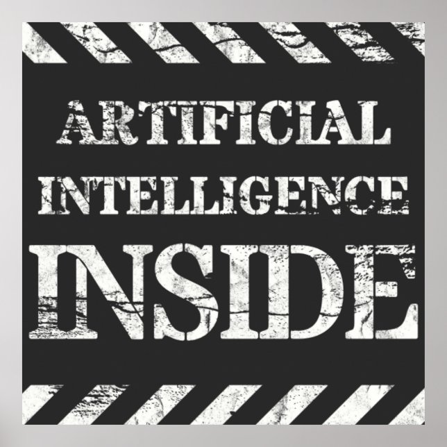 Artificial intelligence inside poster (Front)