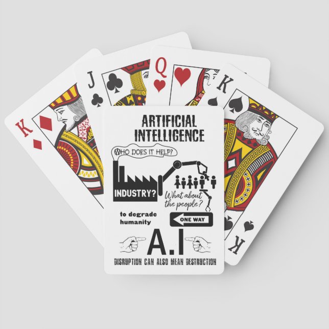 Artificial Intelligence Poker Cards (Back)