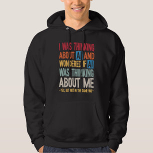 Artificial intelligence thinking about AI and won Hoodie