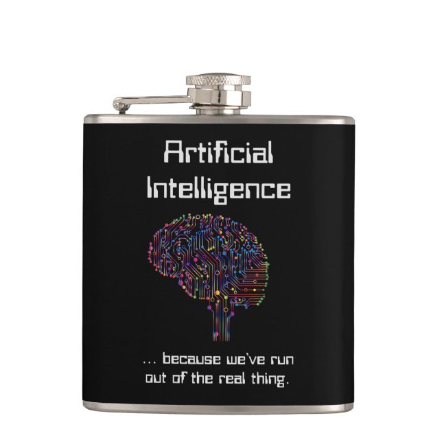 Artificial Intelligence vs Real Thing Flask (Front)