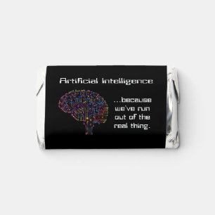 Artificial Intelligence vs Real Thing Hershey's Miniatures