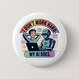 Artificial Intelligence Work Smarter Button