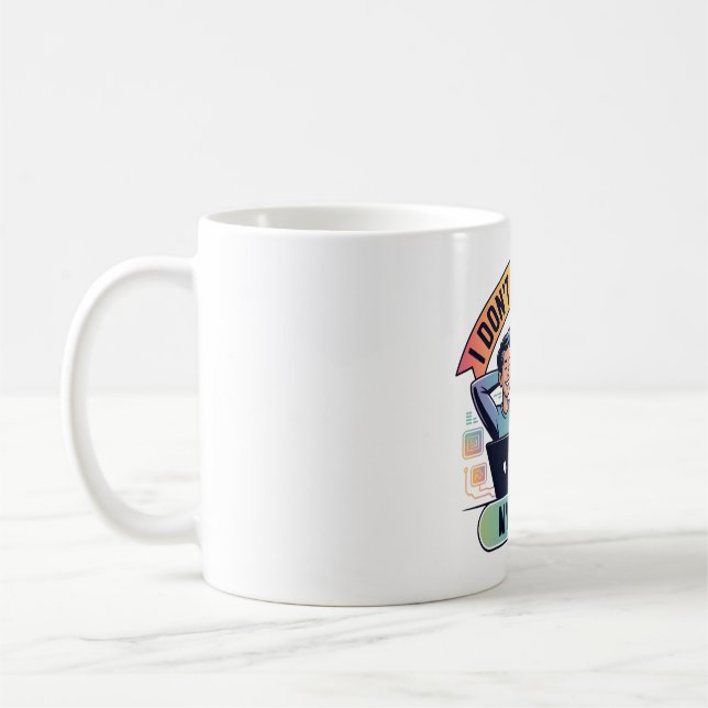 Artificial Intelligence Work Smarter Coffee Mug (Left)