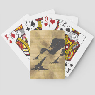 Artillery in Action Poker Cards