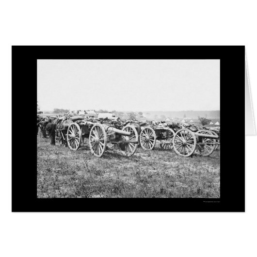 Artillery in Richmond, VA 1862 Cards (Front Horizontal)