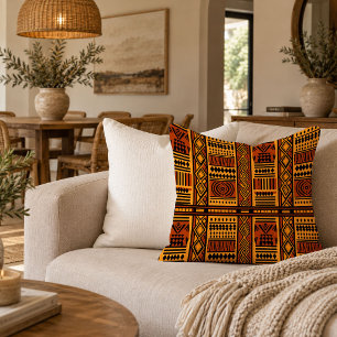 Artisan African Textile Decorative Pillow Home Dec