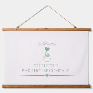 Artisan Bakery Business, Branding Boutique  Hanging Tapestry