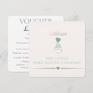 Artisan Bakery Business Branding Voucher