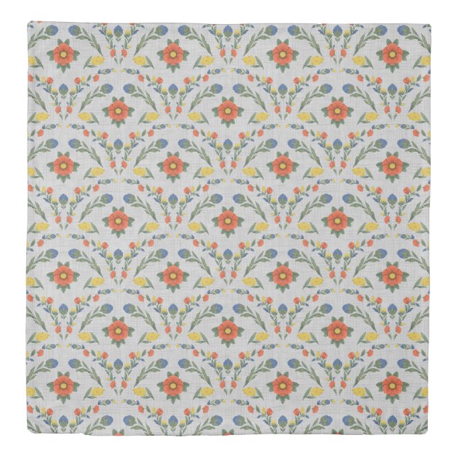 Artisan Blossom Bedding Duvet Cover (Front)