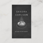 artisan bread baker chalkboard  business card