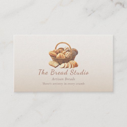 Artisan Bread Basket  Business Card