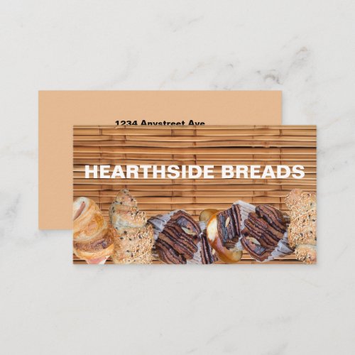 Artisan Breads Bakery Baker Business Card