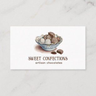 Artisan Chocolates Business Card