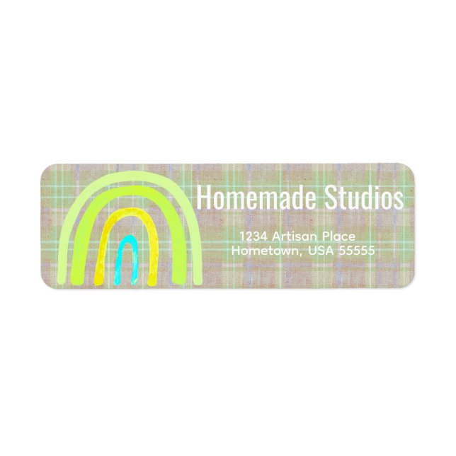 Artisan Handmade Happiness  Label (Front)