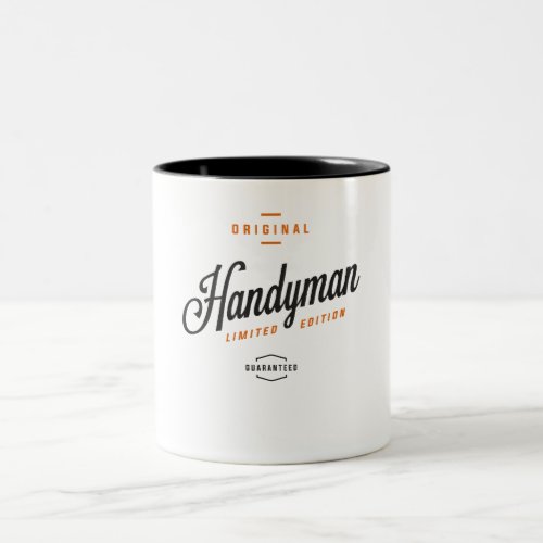 Artisan Handyman Signature Edition _ Fixologist Two_Tone Coffee Mug