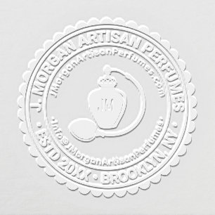 Artisan Perfume Business Name Location URL Email S Embosser