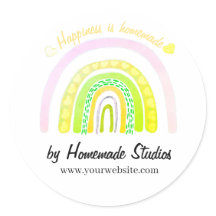 Artisan Rainbow 'Happiness is Homemade'