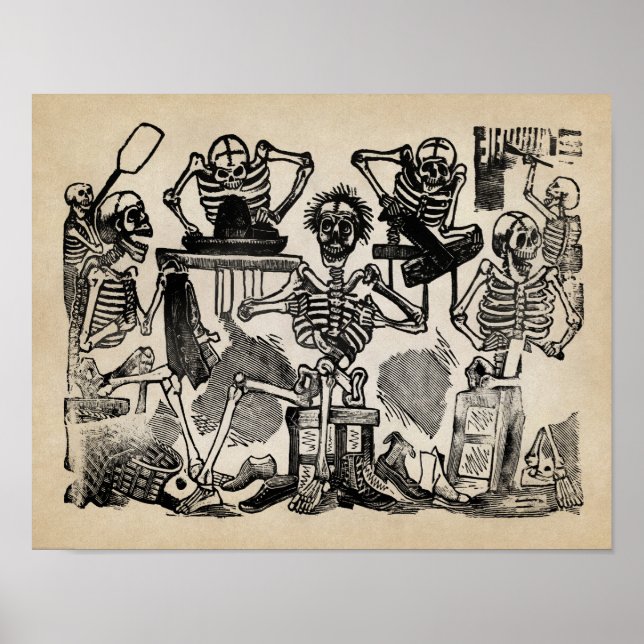 Artisan Skeletons Poster (Front)