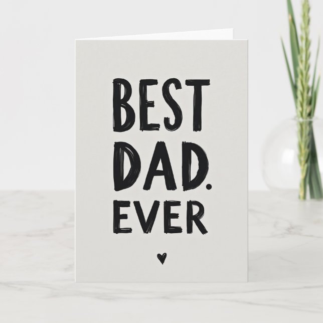 Artisanal Fathers Day Card (Front)