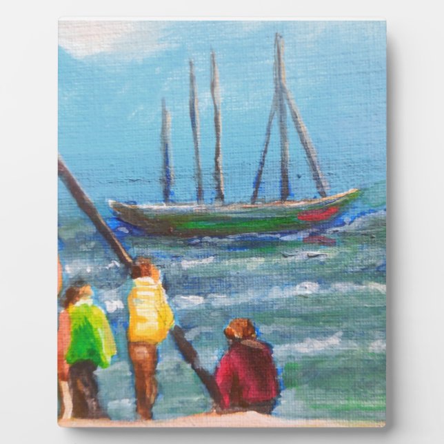 Artisanal Fishermen Plaque (Front)
