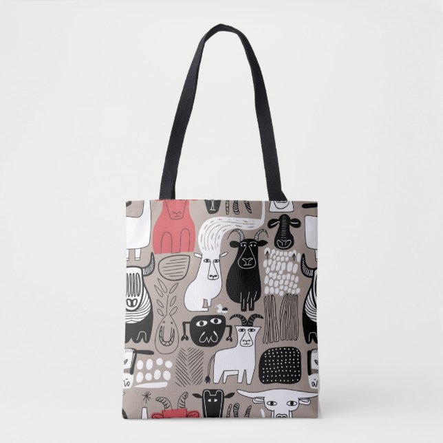 Artism Farmhouse Tote Bag (Front)