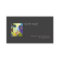 Artist Add Your Photo Black Business Card