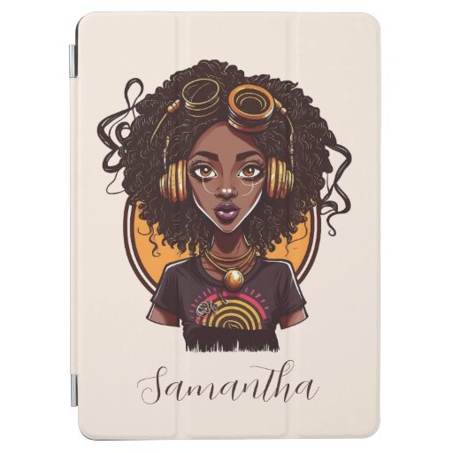 Artist Afro Woman iPad Air Cover