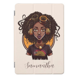 Artist Afro Woman iPad Pro Cover