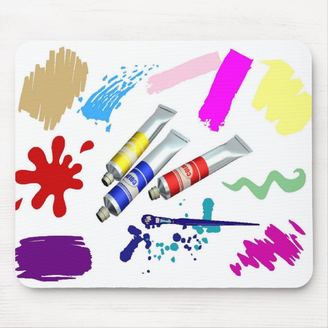 Artist Aloft Mouse Pad (Front)