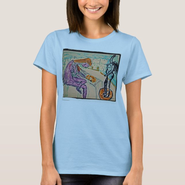 Artist and Model T-Shirt (Front)