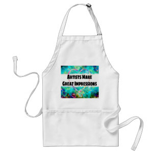 Artist, Art teacher apron! Art quotes Adult Apron