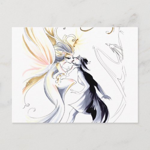 Artist as Goddess Postcard