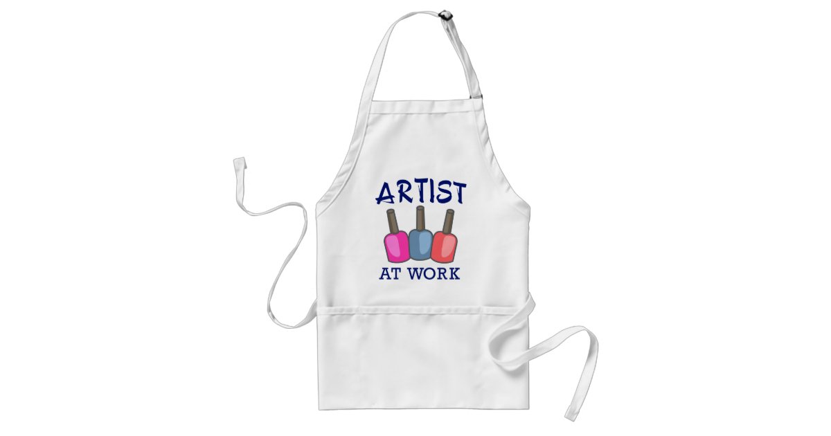 Personalised Artist Apron With Pockets