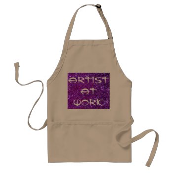 Artist At Work Apron 8 Painting Creating Art Craft by CricketDiane at Zazzle