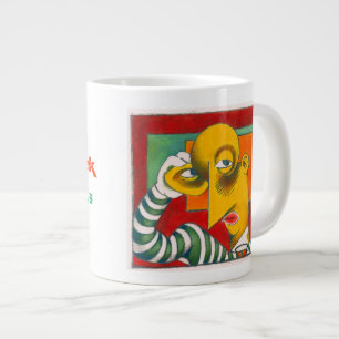 Artist at Work Large Coffee Mug